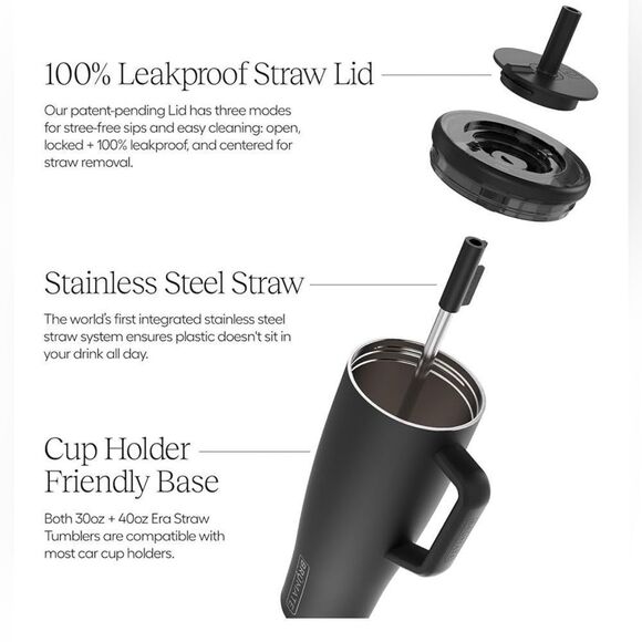 BrüMate Era 30 oz Tumbler in Rose Taupe - Picture 4 of 10